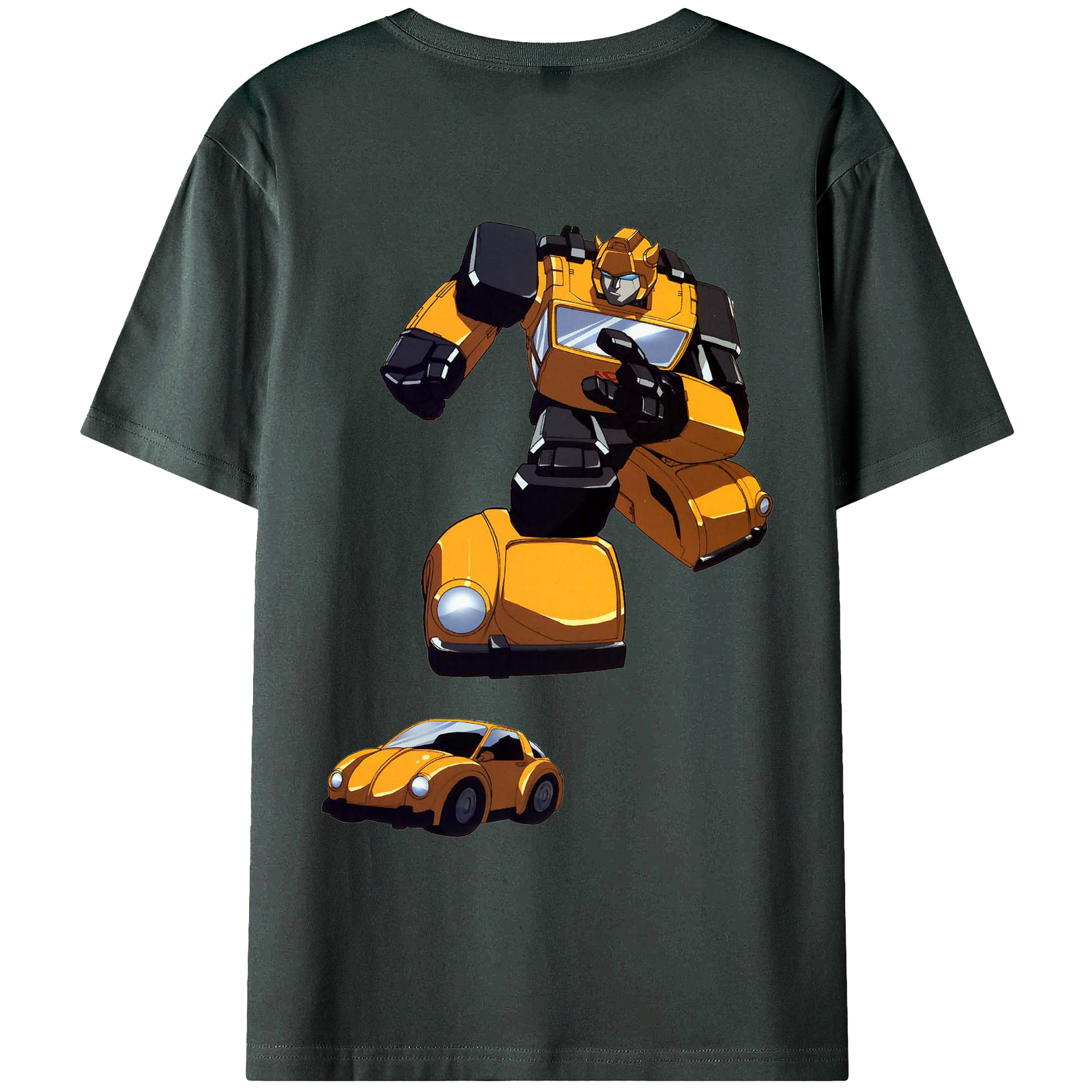 （画像用）  綿100％ メンズ半袖Tシャツ（バックプリント） 通気性